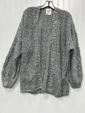 Sweater Cardigan By Abercrombie And Fitch In Grey, Size:L
