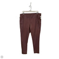 Athletic Leggings By Carhartt In Maroon, Size: Xl