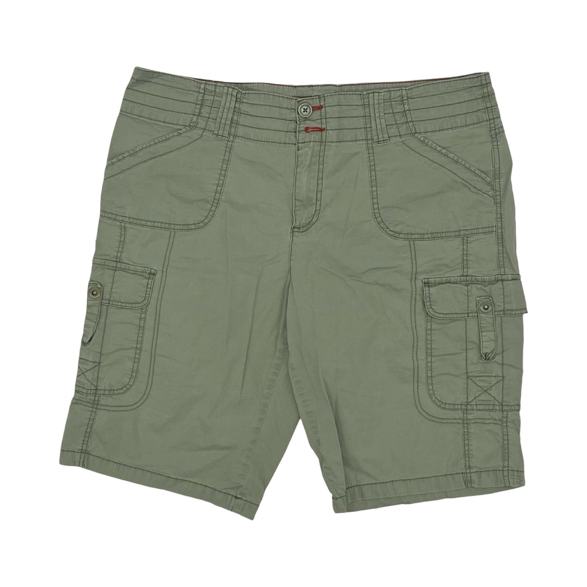 Shorts By Clothes Mentor In Green, Size:14