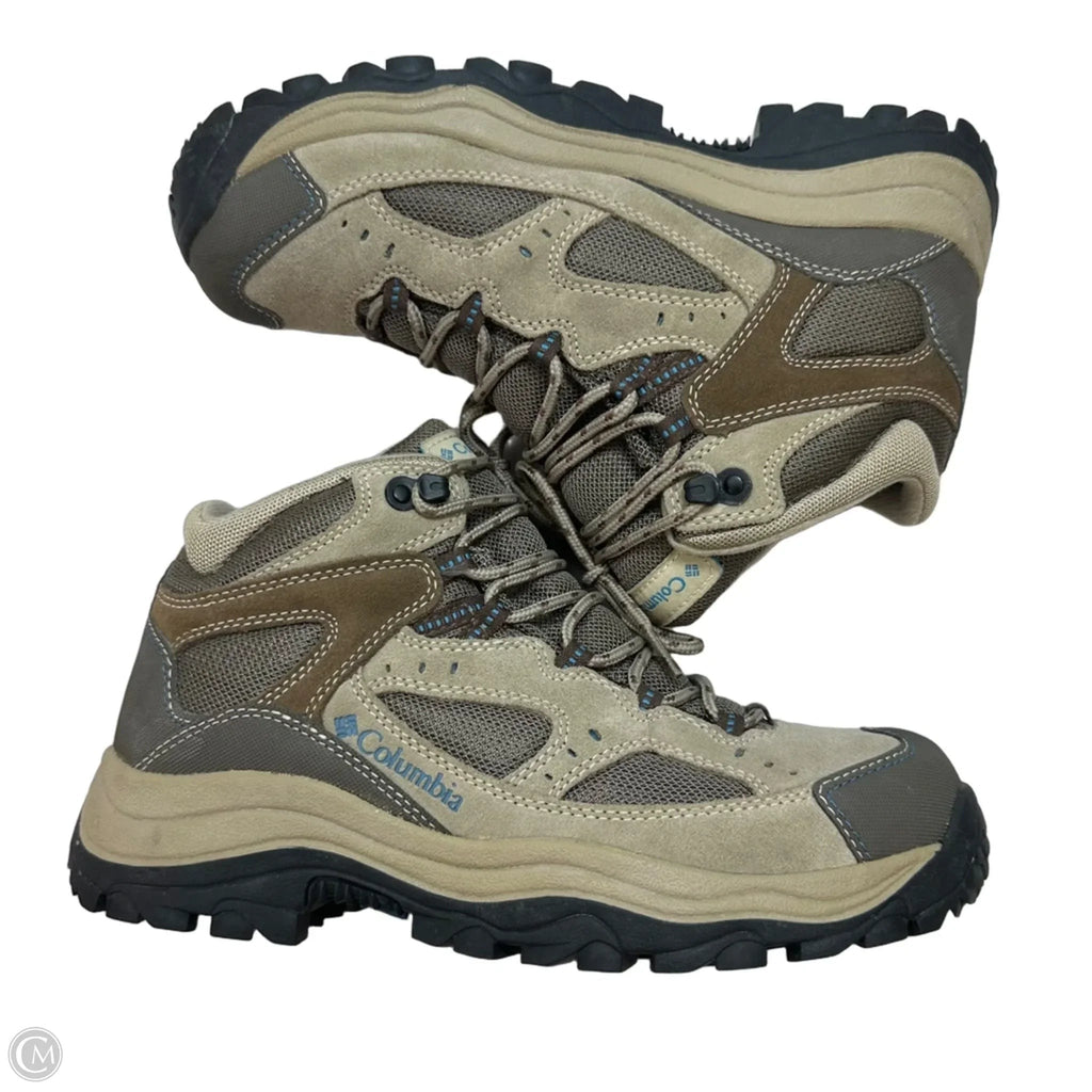 Boots Hiking By Columbia In Brown, Size: 10