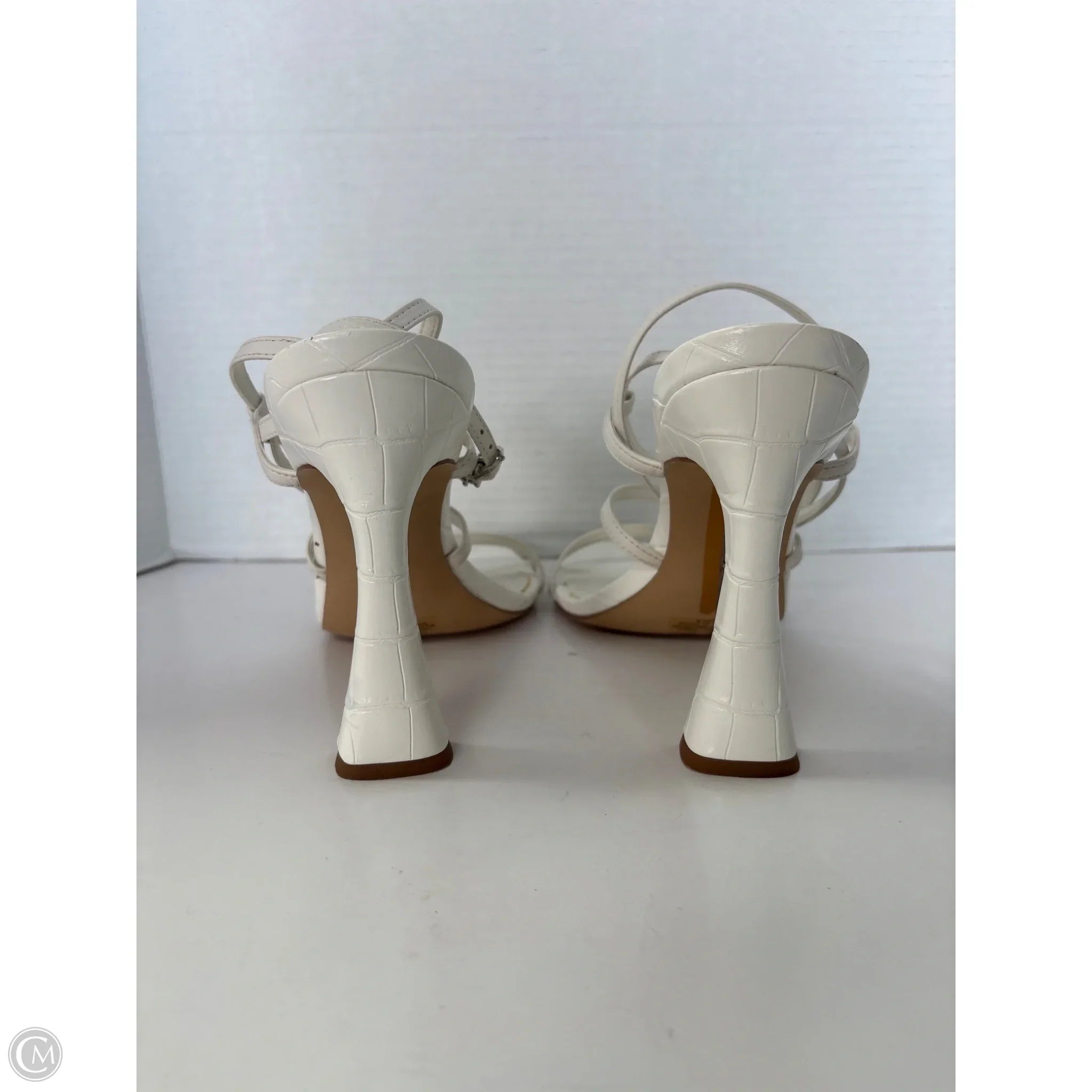 Shoes Heels Block By Sam Edelman In White, Size: 11