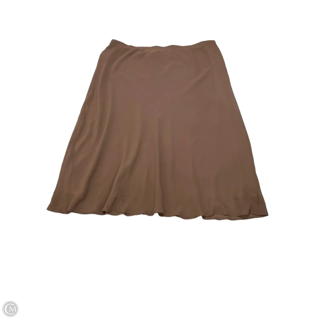 Skirt Maxi By Nordstrom Rack In Brown, Size: Xl