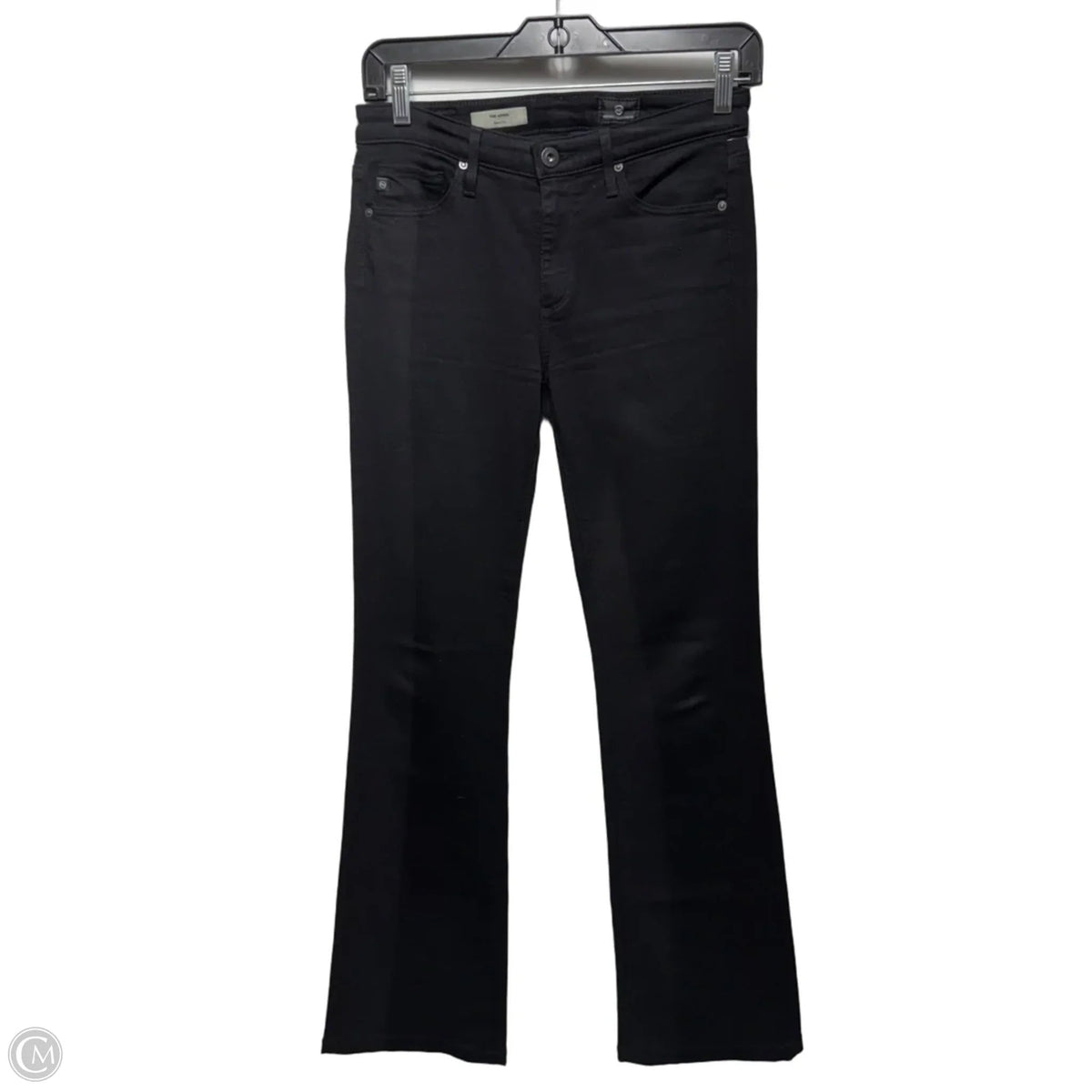 Angel Boot Cut Jeans By Adriano Goldschmied In Black Denim, Size: 2