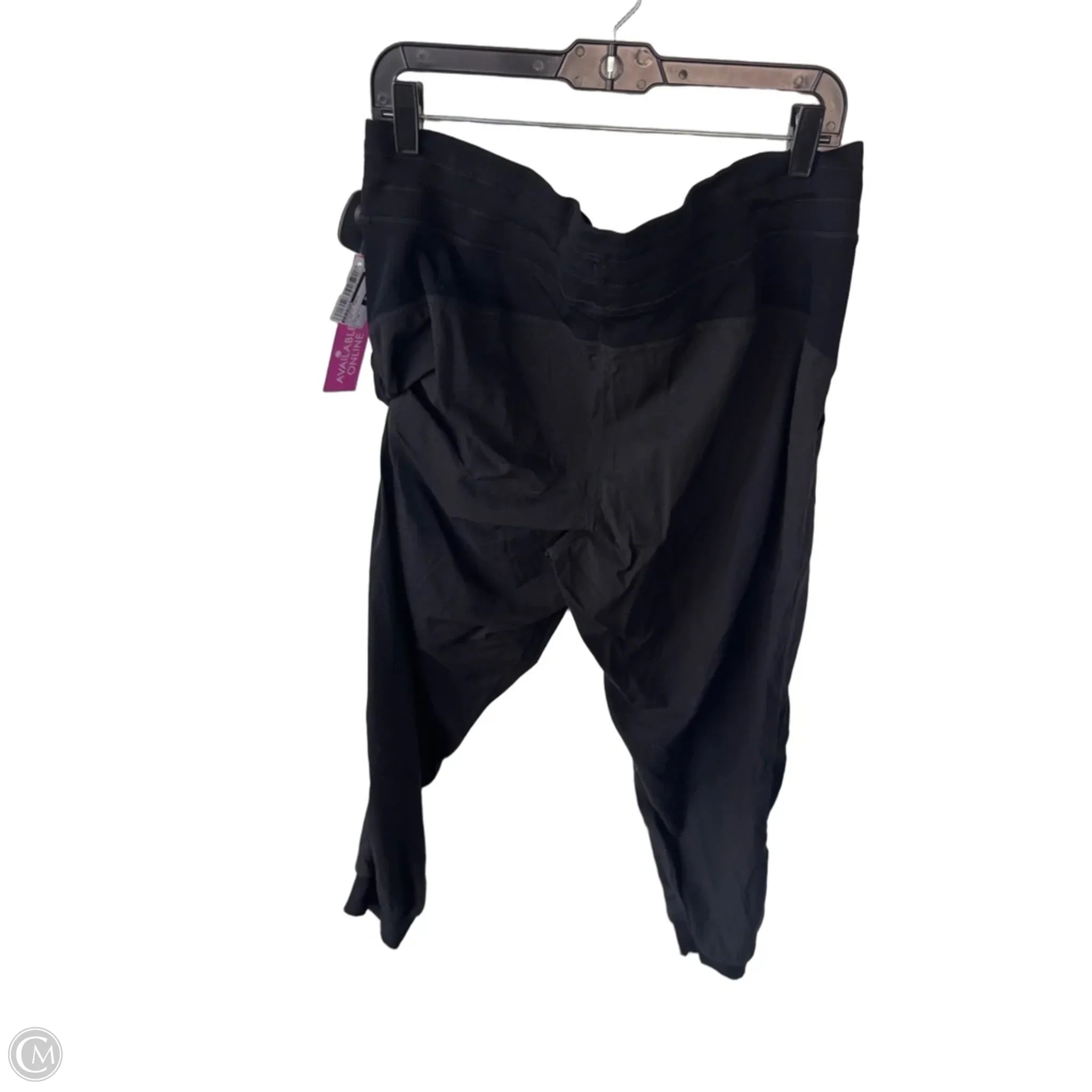 Athletic Pants By Lululemon In Black, Size: 14