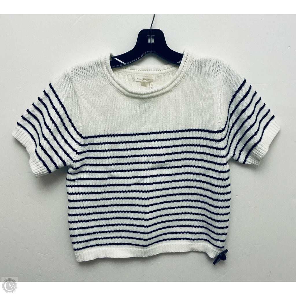 Sweater By Moon And Madison In Striped Pattern, Size: S