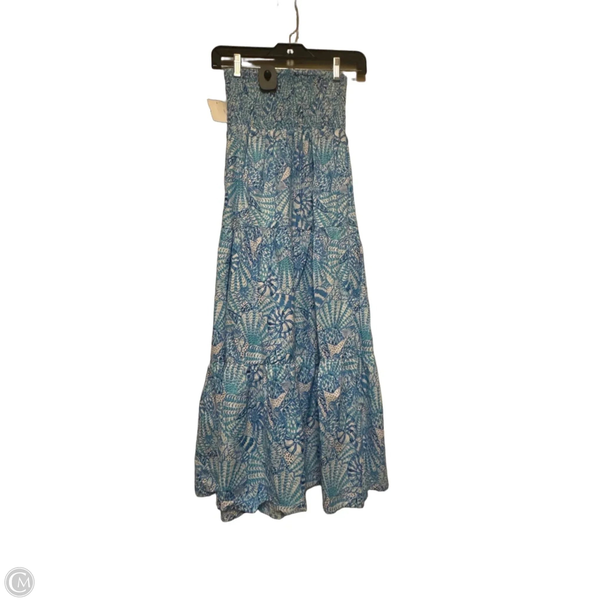 Skirt Designer By Lilly Pulitzer In Blue & White, Size: Xs