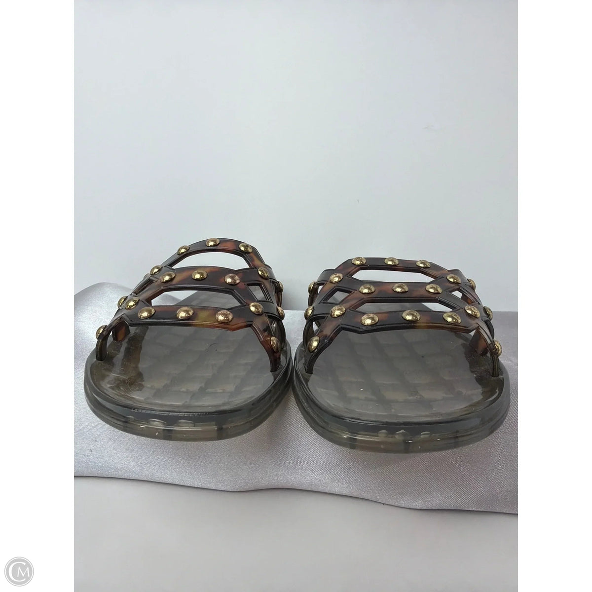 Sandals Flats By Vince Camuto In Brown, Size: 8