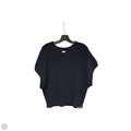 Sweater Short Sleeve By A New Day In Black, Size: Xl