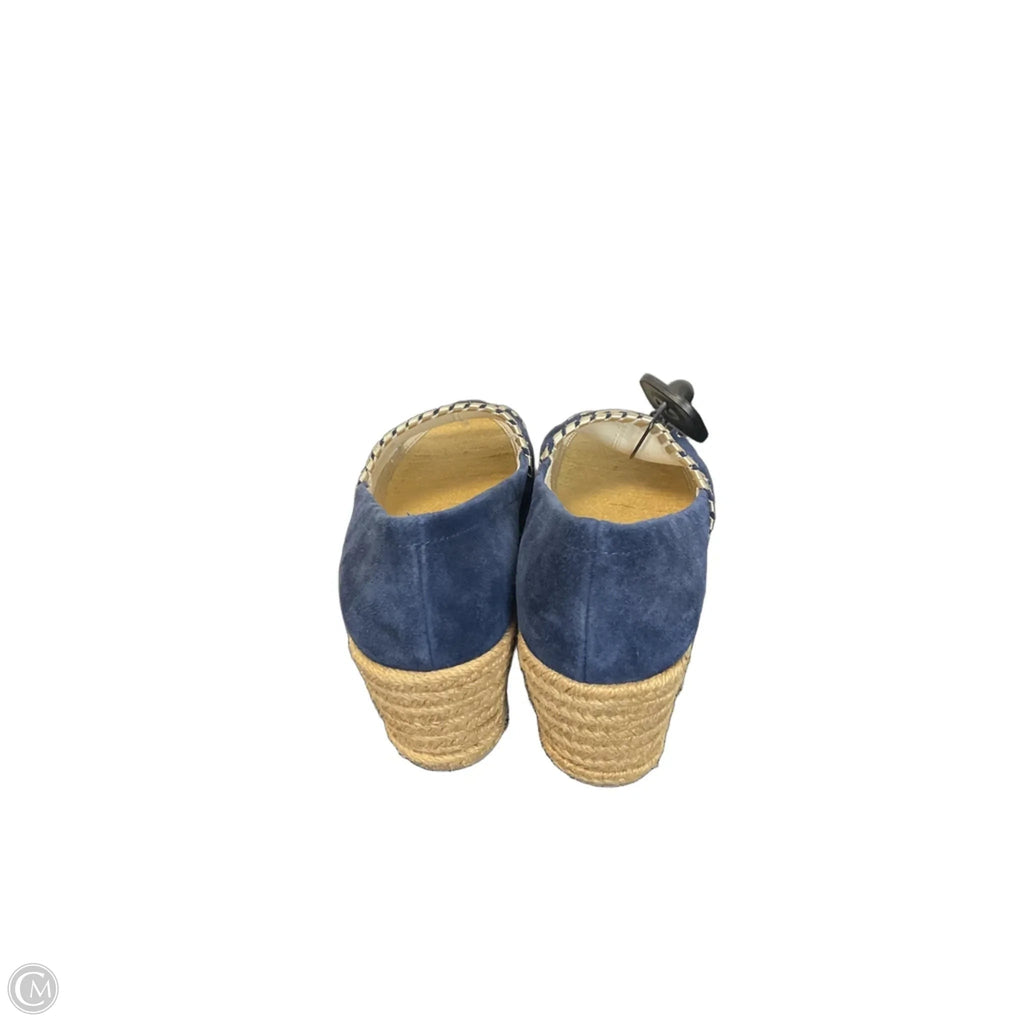 Sandals Heels Wedge By Jack Rogers In Blue, Size: 8