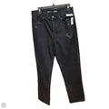 Jeans Straight By Old Navy In Black Denim, Size: 6