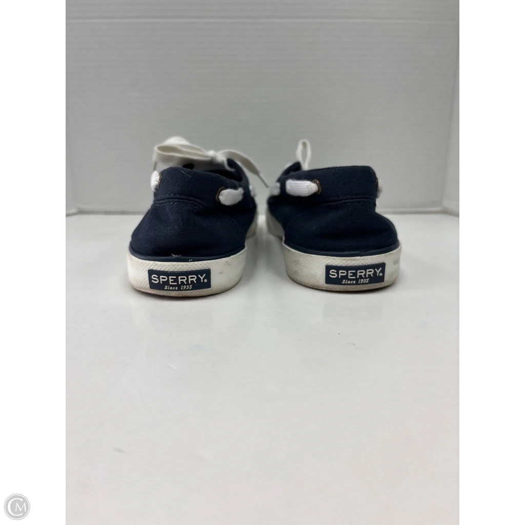 Shoes Sneakers By Sperry In Navy, Size: 8.5