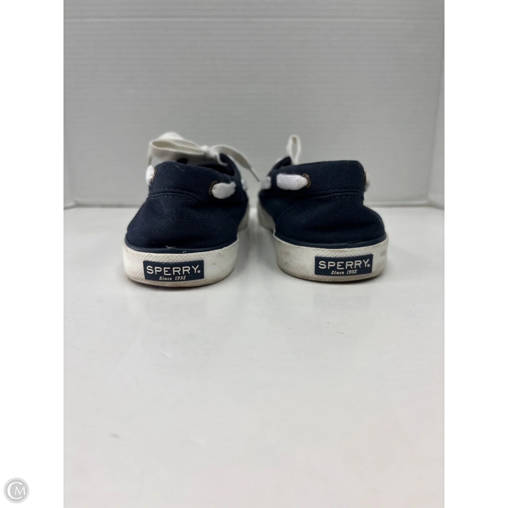 Shoes Sneakers By Sperry In Navy, Size: 8.5