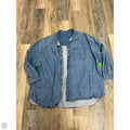 Jacket Shirt By Old Navy In Blue Denim, Size: 2x