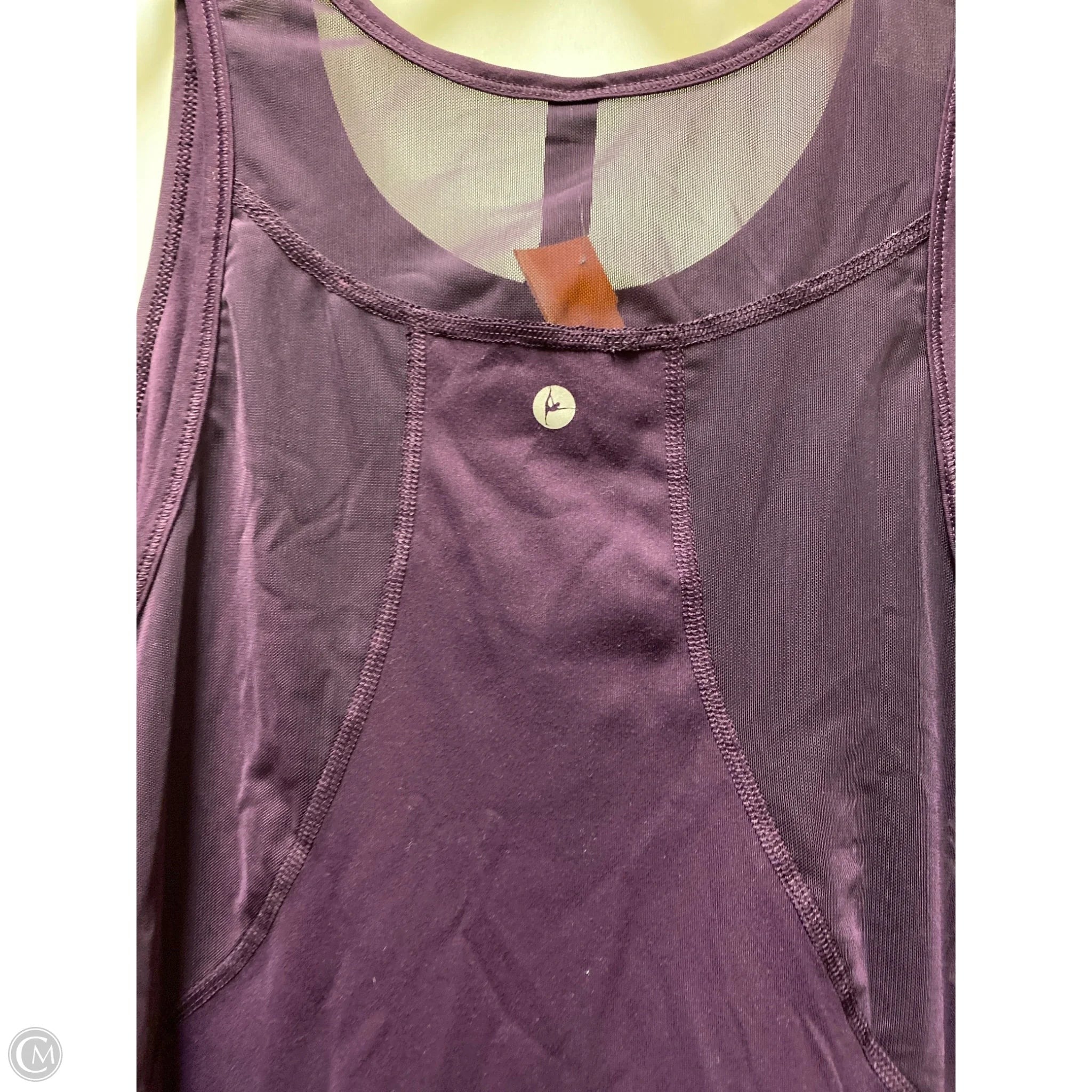 Athletic Tank Top By 90 Degrees By Reflex In Purple, Size: M