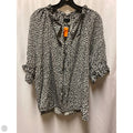 Top Short Sleeve By Who What Wear In Black, Size: Xxl