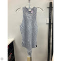 Bodysuit By Abercrombie And Fitch In Blue & White, Size: Xl