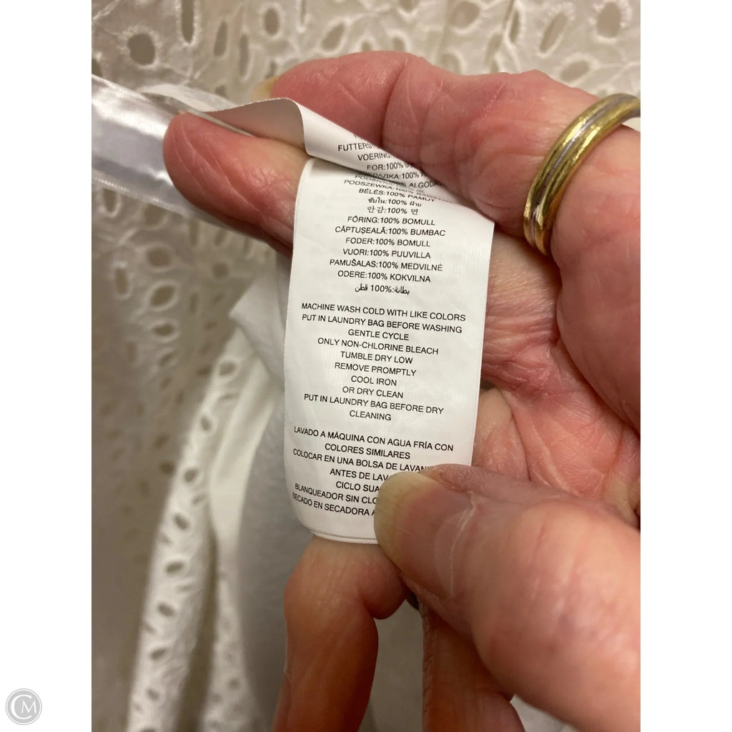 Dress Casual Midi By Michael By Michael Kors In White, Size: Xs