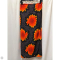Swimwear Cover-up By Clothes Mentor In Black & Orange, Size: Osfm