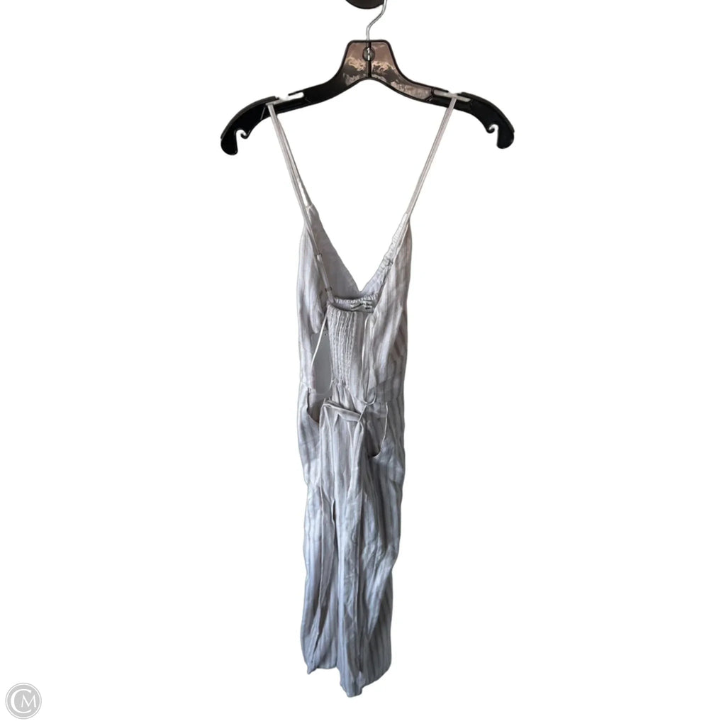 Jumpsuit By Abercrombie And Fitch In Tan & White, Size: S