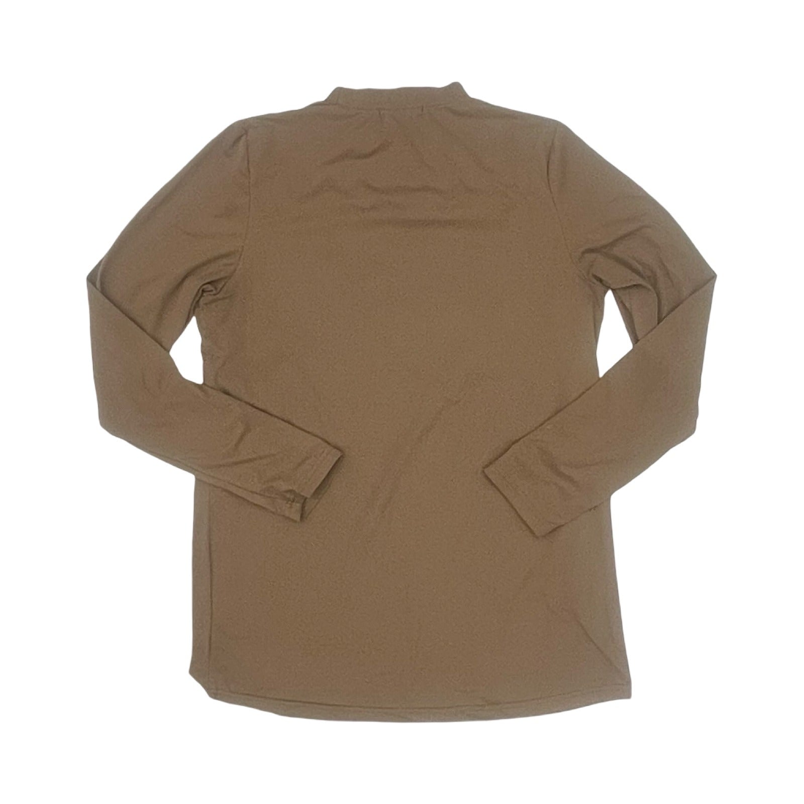 Mat Top Ls By Smallshow In Brown, Size:M