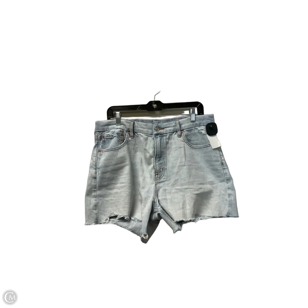 Shorts By American Eagle In Blue Denim, Size: 14
