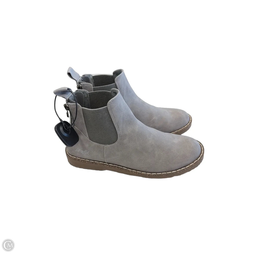 Boots Ankle Flats By Blowfish In Grey, Size: 10