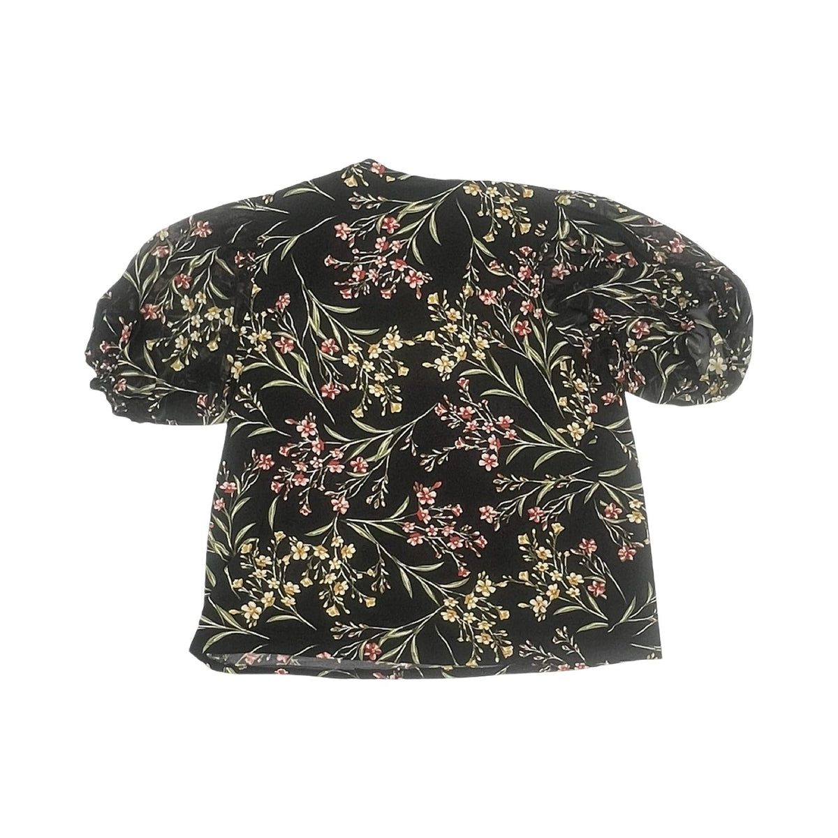 Blouse Ss By Cmf In Floral Print, Size:1X