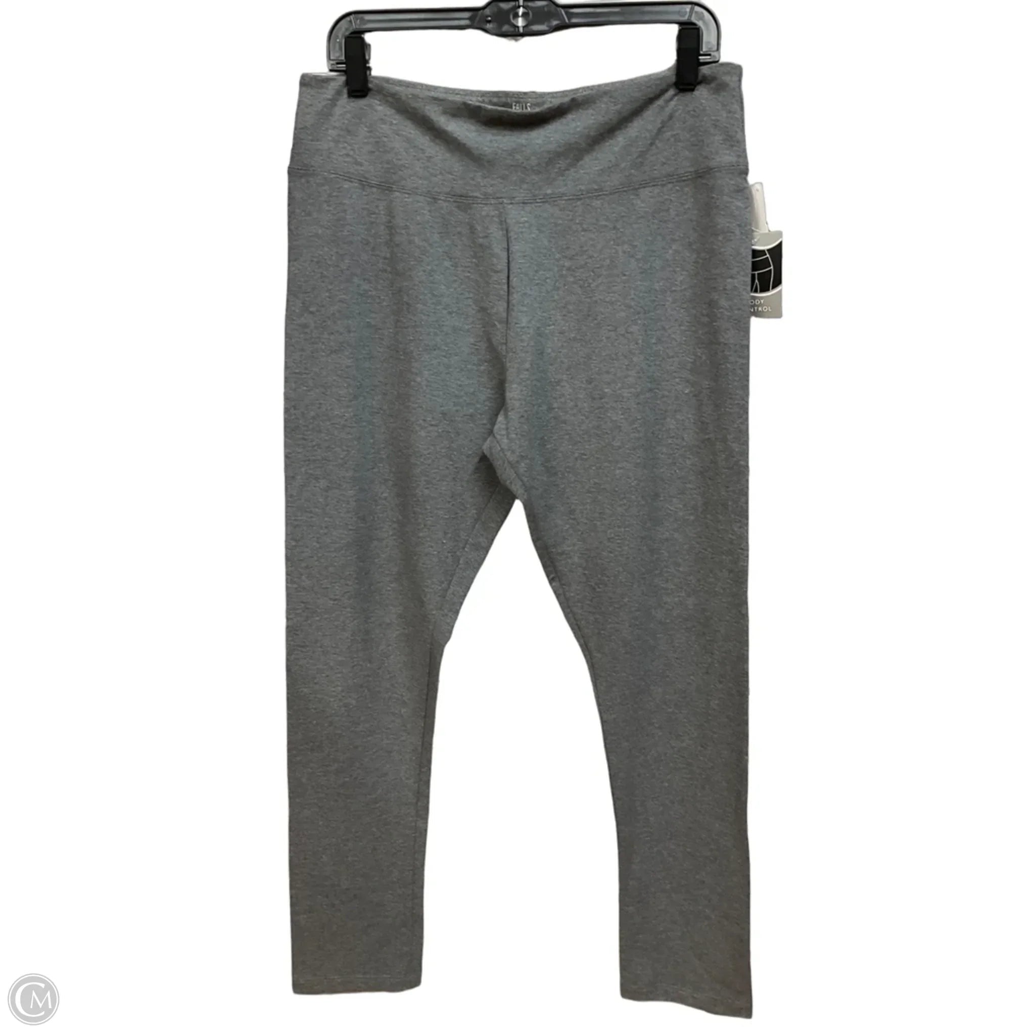Athletic Leggings By Falls Creek In Grey, Size: Xl