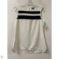 Tunic Sleeveless By Cynthia Rowley In Cream, Size: M