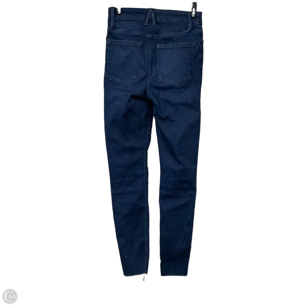 Jeans Skinny By Good American In Blue Denim, Size: 6
