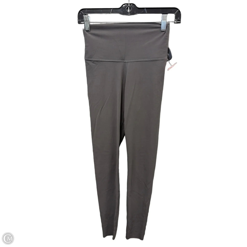 Athletic Leggings By Nike In Grey, Size: Sp