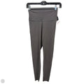 Athletic Leggings By Nike In Grey, Size: Sp
