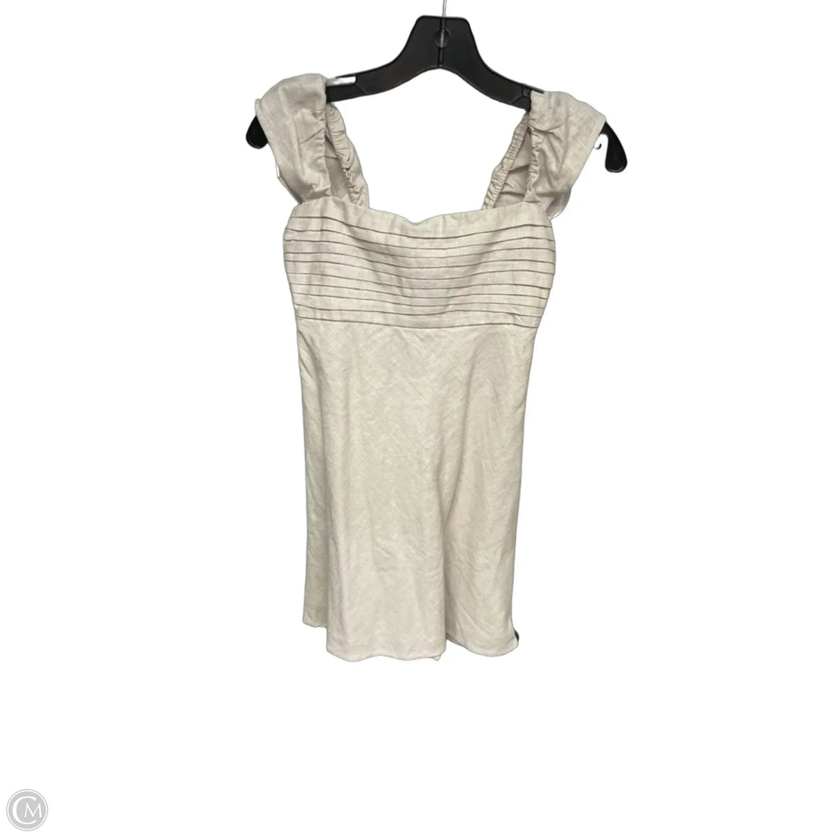 Dress Casual Short By Abercrombie And Fitch In Beige, Size: Xs