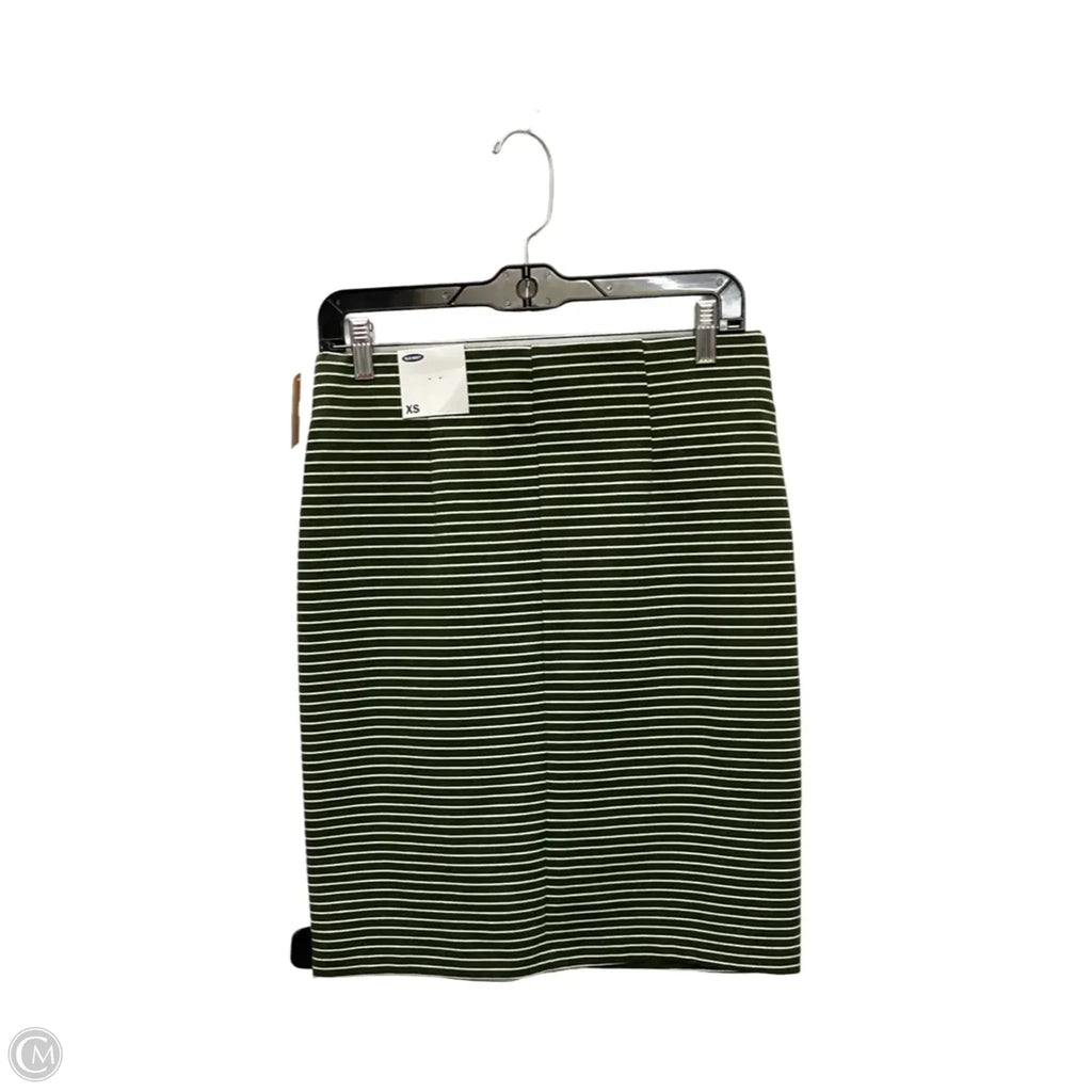 Skirt Mini & Short By Old Navy In Striped Pattern, Size: Xs