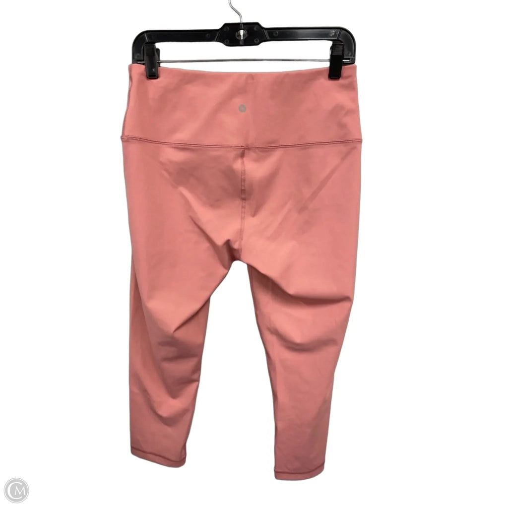 Athletic Leggings By 90 Degrees By Reflex In Mauve, Size: L