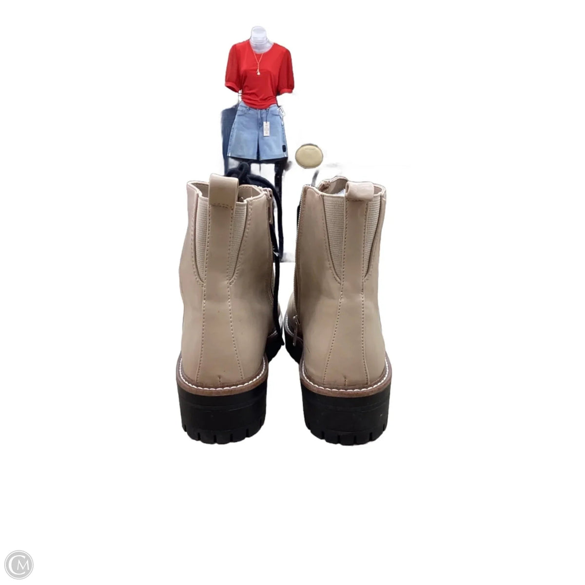 Boots Hiking By A New Day In Taupe, Size: 8