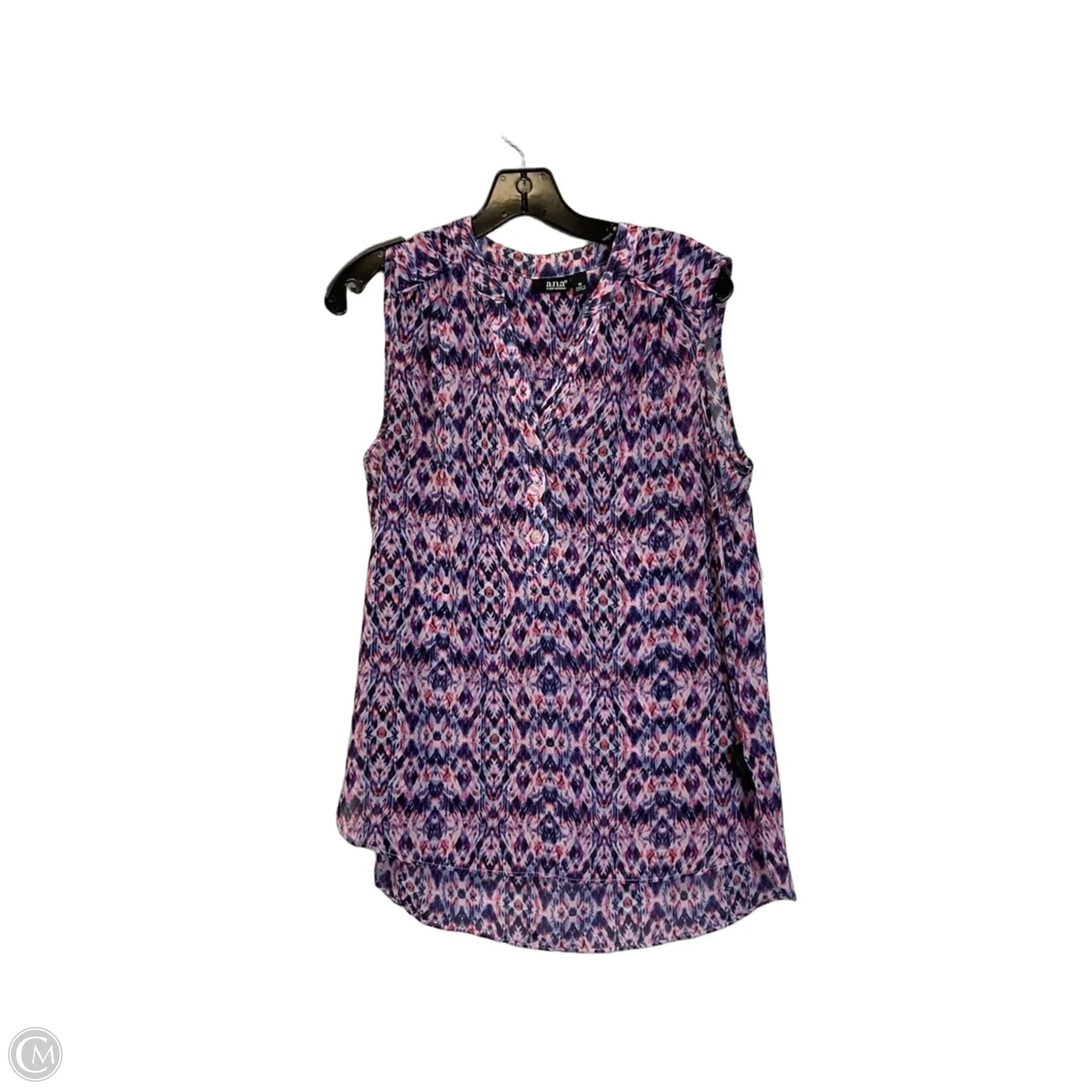 Top Sleeveless Basic By Ana In Multi-colored, Size: M