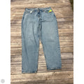 Jeans Straight By Abercrombie And Fitch In Blue Denim, Size: 14