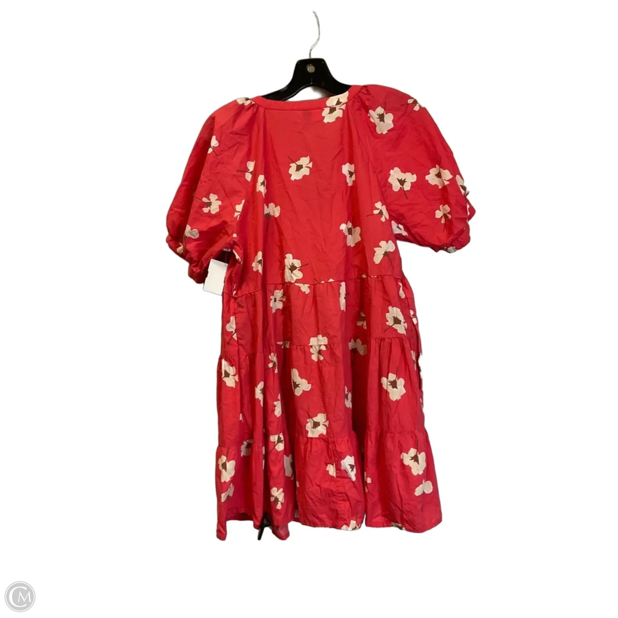 Dress Casual Short By Universal Thread In Red, Size: M