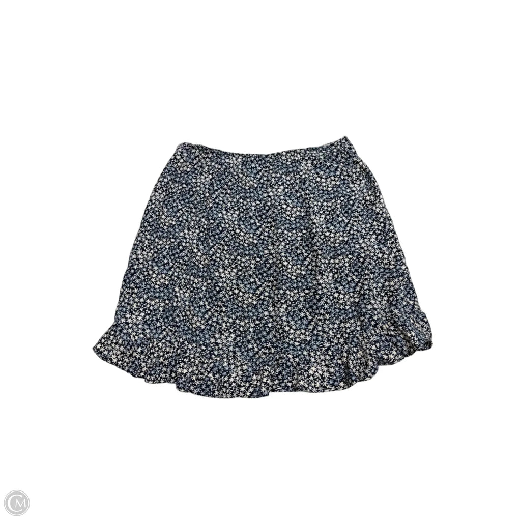 Skirt Mini & Short By Abercrombie And Fitch In Blue, Size: S