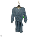 Dress Casual Short By Blush In Blue & White, Size: M