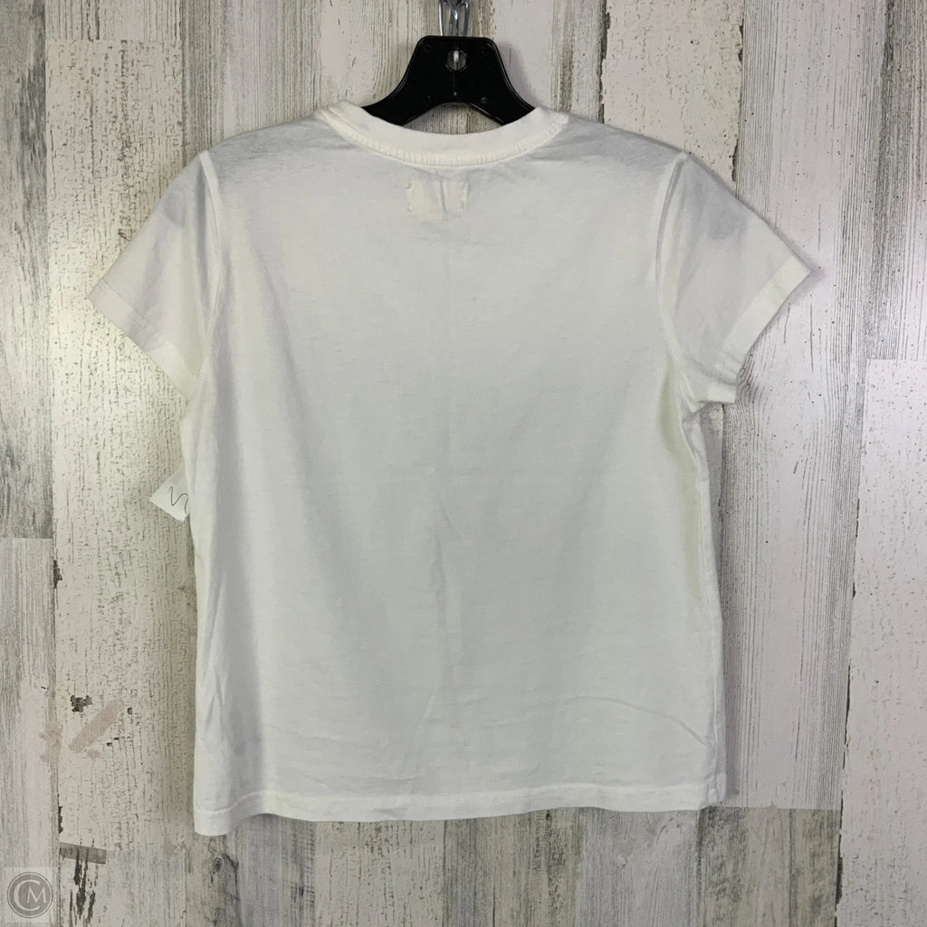 Top Short Sleeve Basic By Thread And Supply In White, Size: M