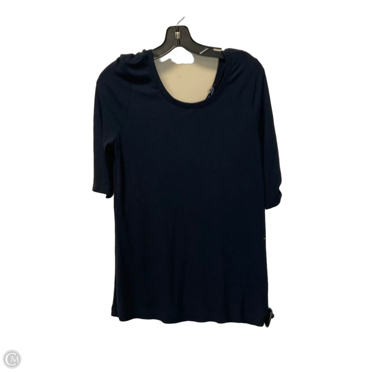 Top Short Sleeve Basic By Liverpool In Navy, Size: M