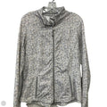 Athletic Jacket By Lululemon In Grey, Size: 12