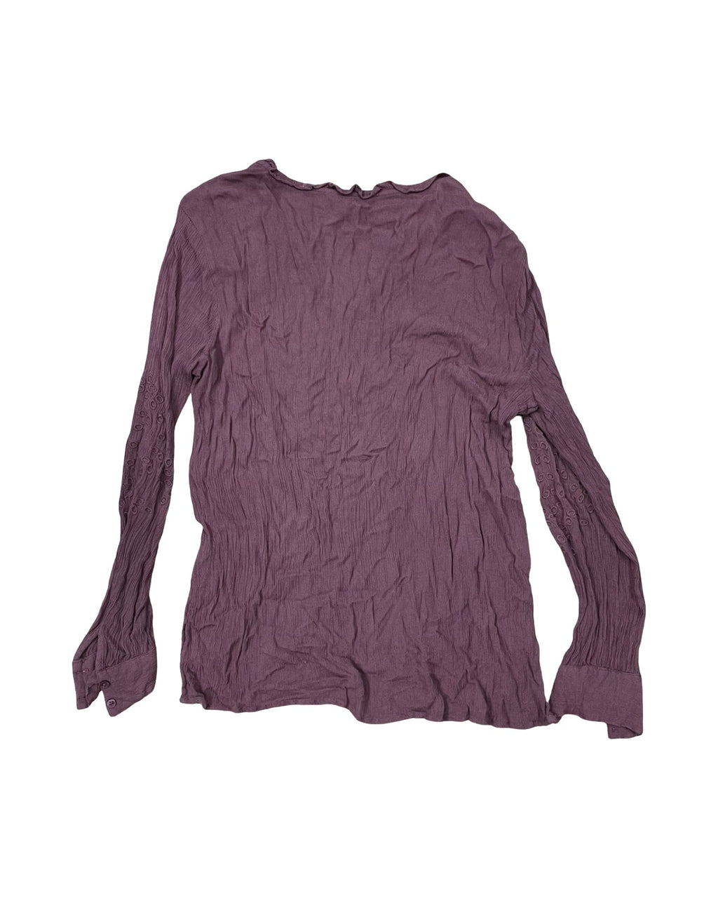 Top Ls By Simply Vera In Purple, Size:S
