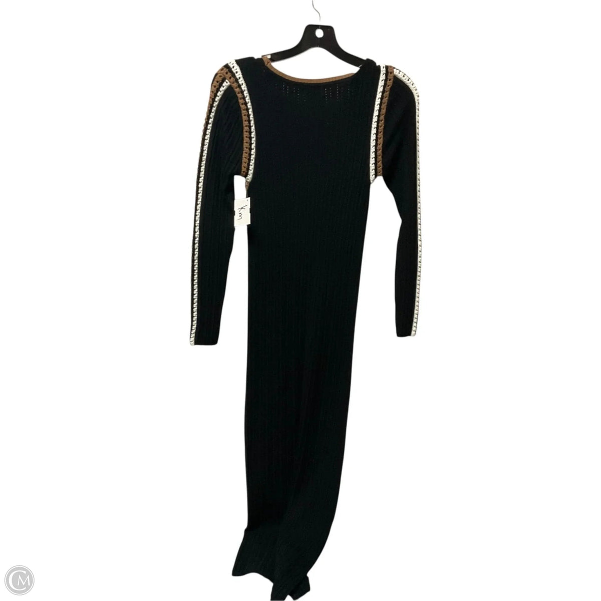 Dress Designer By Camila Coelho In Black & Brown, Size: S