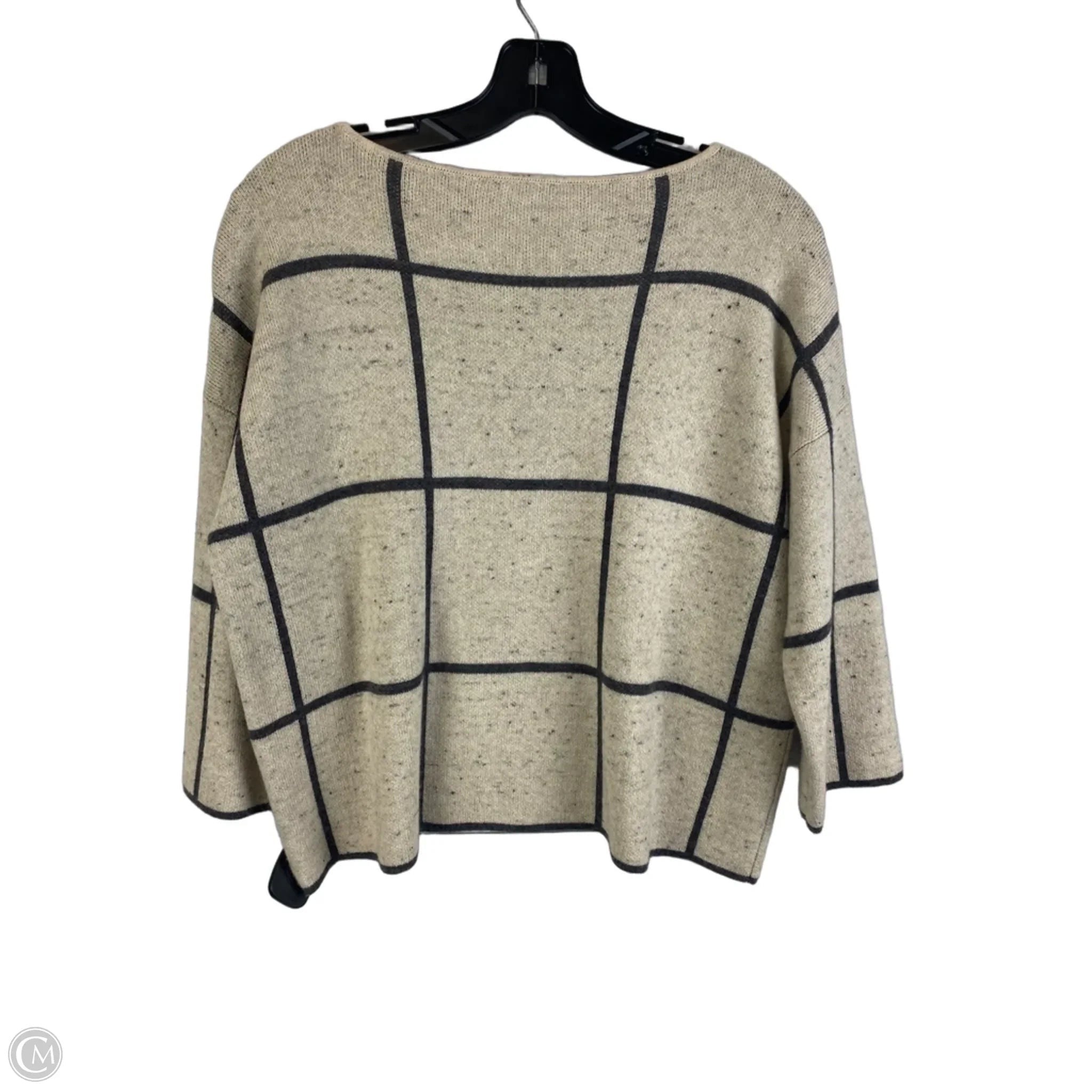 Top Long Sleeve By Eileen Fisher In Brown, Size: Mp