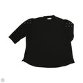 Blouse Long Sleeve By 89th And Madison In Black, Size: 2x