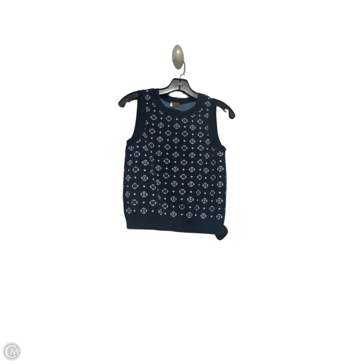 Top Sleeveless By Loft In Blue, Size: Xsp