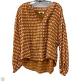 Top Long Sleeve By Pilcro In Orange, Size: L